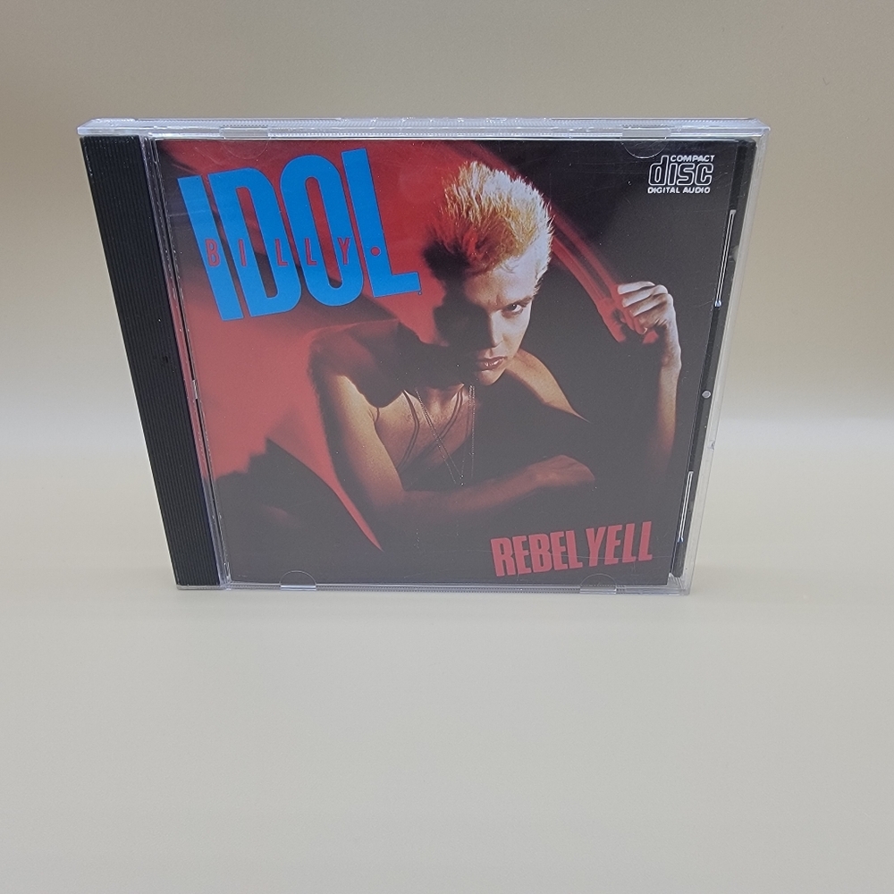 Billy Idol " Rebel Yell " 9 Track CD Audio Daytime Drama Eyes Without A Face